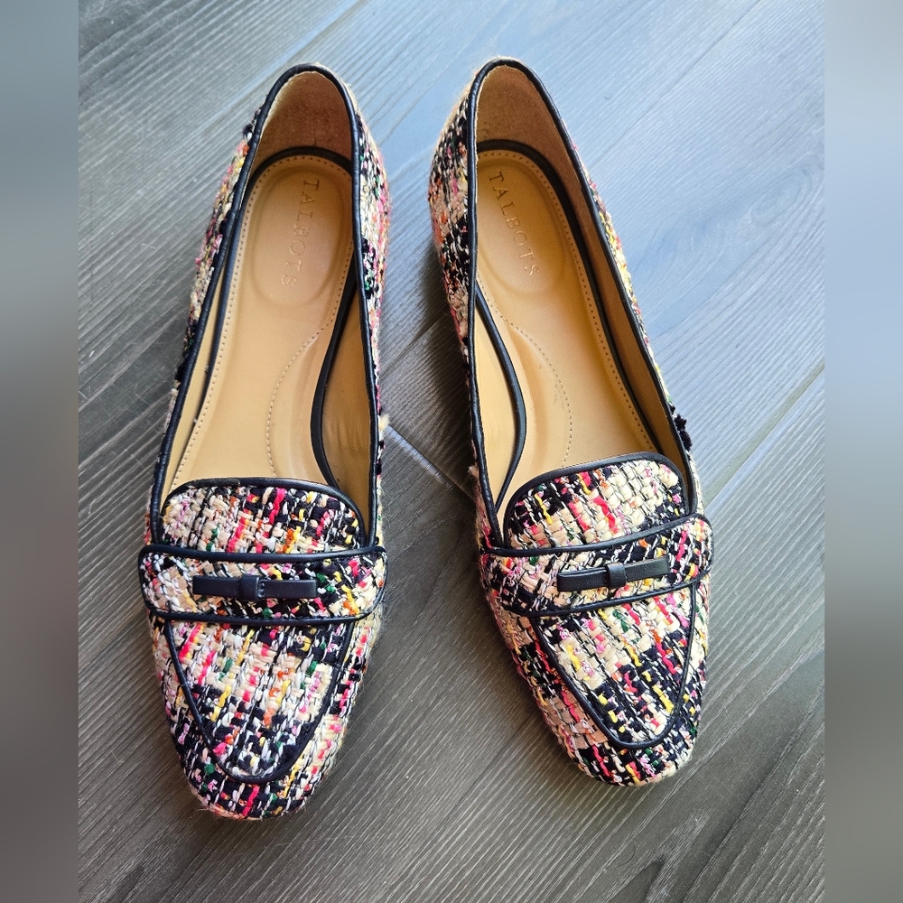 TALBOTS Women's Multicolor Loafers